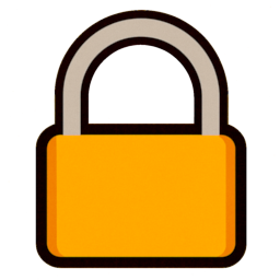 Lock icon representing secure controls